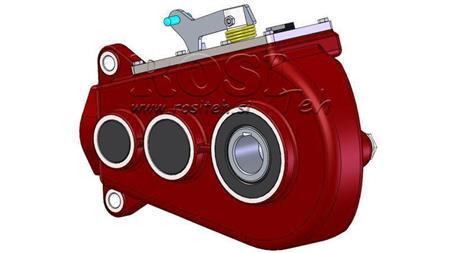 GEARKASSE - GEARKASSE RT4002V TIL HYDRAULIKMOTOR MP/MR FORHOLD 35.2:1 FORHOLD 17.8:1