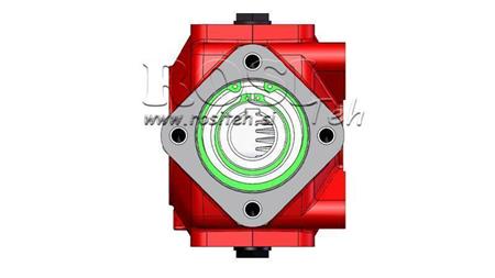 GEARKASSE - GEARKASSE RT50 TIL HYDRAULIKMOTOR MP/MR/MS FORHOLD 1.9:1