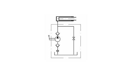 BOMBA MANUAL 20CC -SD- AUTODRENANTE UNIDIRECCIONAL - dimensiones