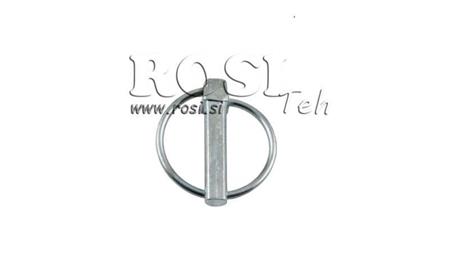 SIKKERHEDSRUND KLIP 6 mm (10 STK)