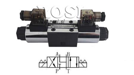 HYDRAULICKÝ ELEKTROMAGNETICKÝ VENTIL CETOP 3 12/24/230V N6