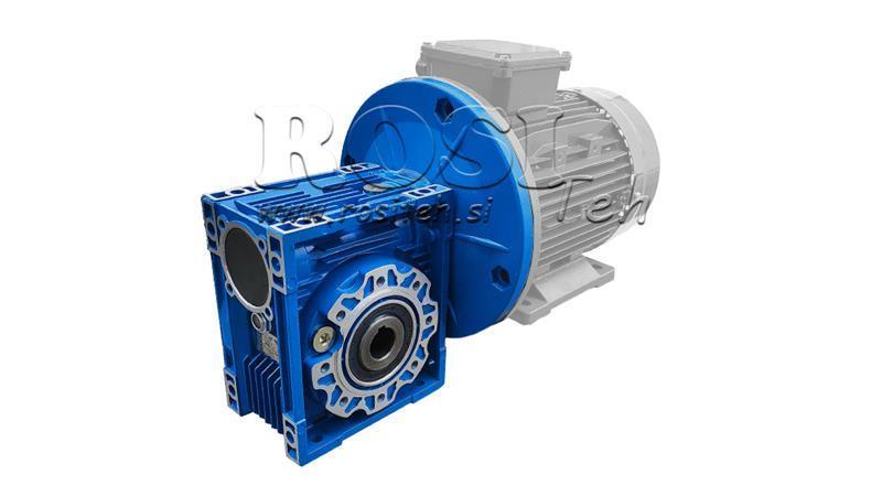 REDUCTOR PMRV-63 PARA MOTOR ELÉCTRICO MS90 (1.1-1.5kW) RELACIÓN 7.5:1