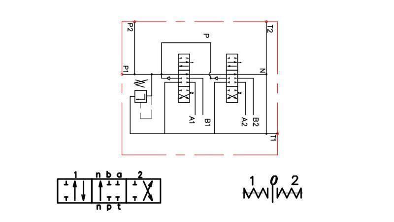 diagrama de cableado 2xP80
