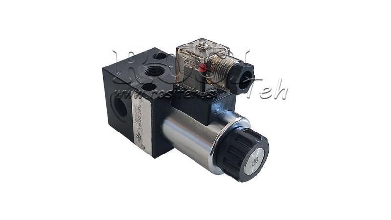 3-VEGS VENTIL 3/8 24V - 50lit