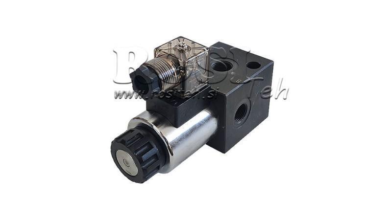 3-VEGS VENTIL 3/8 24V - 50lit