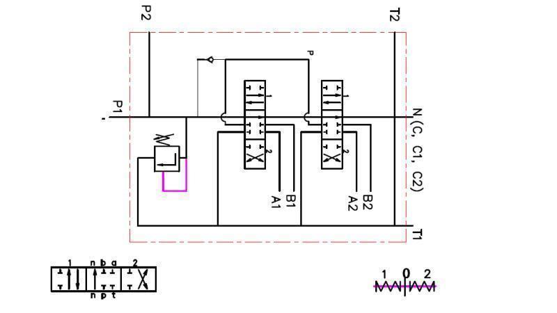 diagrama de cableado 2xP120